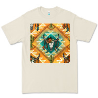 Bone native american aztec seamless pattern Premium Tee - BundleAndBundleShop