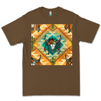 Cacao native american aztec seamless pattern Premium Tee - BundleAndBundleShop