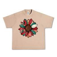 Burro Christmas sunflower Urban Heavy Tee - CowhideDigitalArt