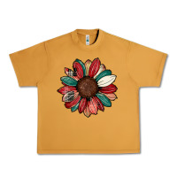 Peanut Butter Christmas sunflower Urban Heavy Tee - CowhideDigitalArt