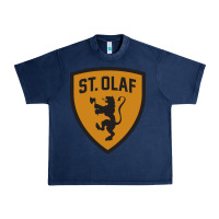 Navy St. Olaf college Urban Heavy Tee - DesigneFamous