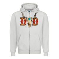 Dove Grey christmas dad (1) Zipper Hoodie - RanaPortraitStore
