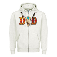 Oatmeal Heather christmas dad (1) Zipper Hoodie - RanaPortraitStore