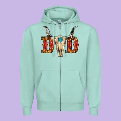 Christmas Dad (1) Zipper Hoodie Designed By Ranaportraitstore