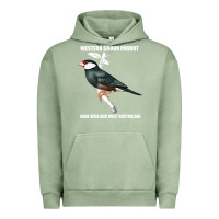 Pigment Oil Green western ground parrot rare wild and west australian Urban Hoodie - Bettercallsaul