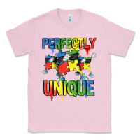 Bubblegum Pink Perfectly unique Autism Awareness Day Classic Tee - FaDigitalArtStudio