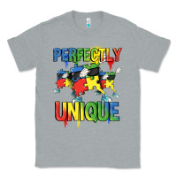 Heather Grey Perfectly unique Autism Awareness Day Classic Tee - FaDigitalArtStudio