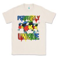 Natural Perfectly unique Autism Awareness Day Classic Tee - FaDigitalArtStudio