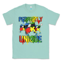 Seafoam Perfectly unique Autism Awareness Day Classic Tee - FaDigitalArtStudio
