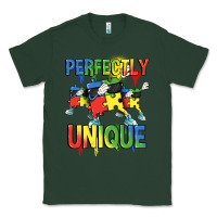Sports Green Perfectly unique Autism Awareness Day Classic Tee - FaDigitalArtStudio