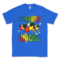 True Royal Perfectly unique Autism Awareness Day Classic Tee - FaDigitalArtStudio