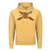 Vintage Mustard wild one with gemstone and sunflower Vintage Hoodie - Artiststas