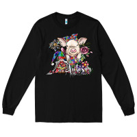 Black autism awareness3 Long Sleeve Tee - SublimationCraftShop