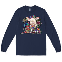 Navy autism awareness3 Long Sleeve Tee - SublimationCraftShop