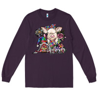 Plum autism awareness3 Long Sleeve Tee - SublimationCraftShop