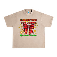 French Oak festive christmas message with crosses Urban Heavy Tee - CowhideDigitalArt