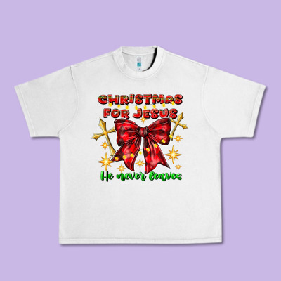 Festive Christmas Message With Crosses Urban Heavy Tee Designed By Cowhidedigitalart