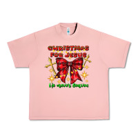 Salmon festive christmas message with crosses Urban Heavy Tee - CowhideDigitalArt