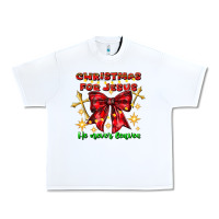 White festive christmas message with crosses Urban Heavy Tee - CowhideDigitalArt
