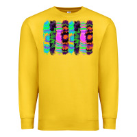 Lemon tie dye brushstrokes Premium Sweatshirt - RanaPortraitStore