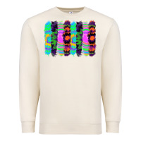 Sandshell tie dye brushstrokes Premium Sweatshirt - RanaPortraitStore