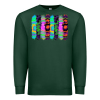 Sports Green tie dye brushstrokes Premium Sweatshirt - RanaPortraitStore