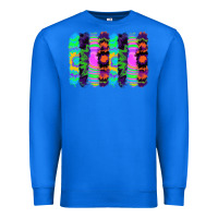 True Royal tie dye brushstrokes Premium Sweatshirt - RanaPortraitStore
