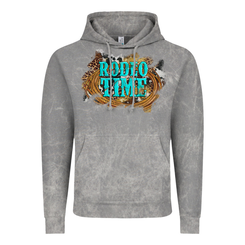 Rodeo Time  With Leopard And Cowhide Vintage Hoodie by Artiststas | Teevron