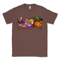 Chestnut peace love halloween Classic Tee - BarkalooDesign