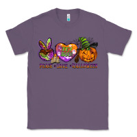 Lavender peace love halloween Classic Tee - BarkalooDesign