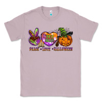Lilac peace love halloween Classic Tee - BarkalooDesign