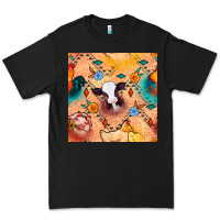 Black western farm animals seamless pattern Premium Tee - BundleAndBundleShop