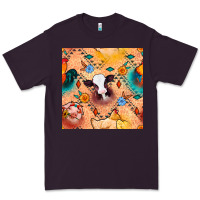 Plum western farm animals seamless pattern Premium Tee - BundleAndBundleShop