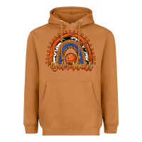 Meerkat Basketball Rainbow Heavyweight Hoodie - RanaPortraitStore