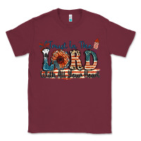 Burgundy Trust in the lord with all your heart Classic Tee - FaDigitalArtStudio