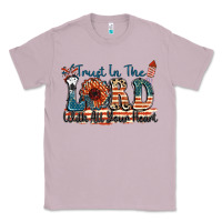 Lilac Trust in the lord with all your heart Classic Tee - FaDigitalArtStudio