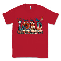 Red Trust in the lord with all your heart Classic Tee - FaDigitalArtStudio
