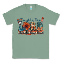 Sage Trust in the lord with all your heart Classic Tee - FaDigitalArtStudio