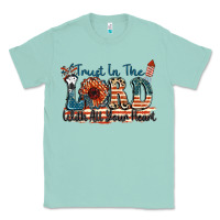 Seafoam Trust in the lord with all your heart Classic Tee - FaDigitalArtStudio