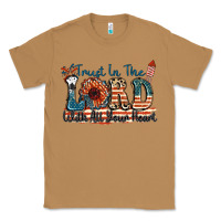 Toasted Coconut Trust in the lord with all your heart Classic Tee - FaDigitalArtStudio