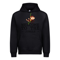 Black Welcome To The Jungle Urban Hoodie - Bettercallsaul