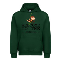 Forest Green Welcome To The Jungle Urban Hoodie - Bettercallsaul