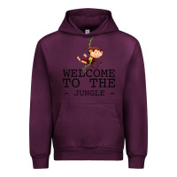 Mauve Wine Welcome To The Jungle Urban Hoodie - Bettercallsaul
