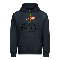 Navy Welcome To The Jungle Urban Hoodie - Bettercallsaul