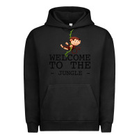 Pigment Black Welcome To The Jungle Urban Hoodie - Bettercallsaul
