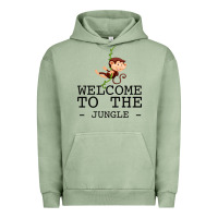 Pigment Oil Green Welcome To The Jungle Urban Hoodie - Bettercallsaul