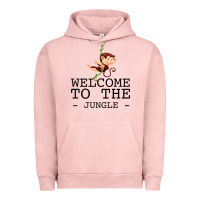 Pigment Salmon Welcome To The Jungle Urban Hoodie - Bettercallsaul