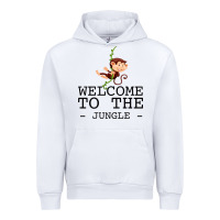 White Welcome To The Jungle Urban Hoodie - Bettercallsaul