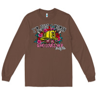Chestnut im just a woman who loves her firefighter Long Sleeve Tee - SublimationCraftShop