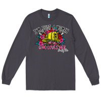 Smoke im just a woman who loves her firefighter Long Sleeve Tee - SublimationCraftShop